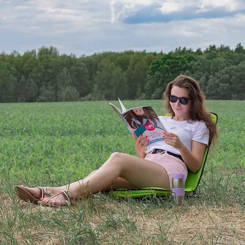 Шезлонг складной+ сумка для хранения WMC TOOLS WMC-SP-156B