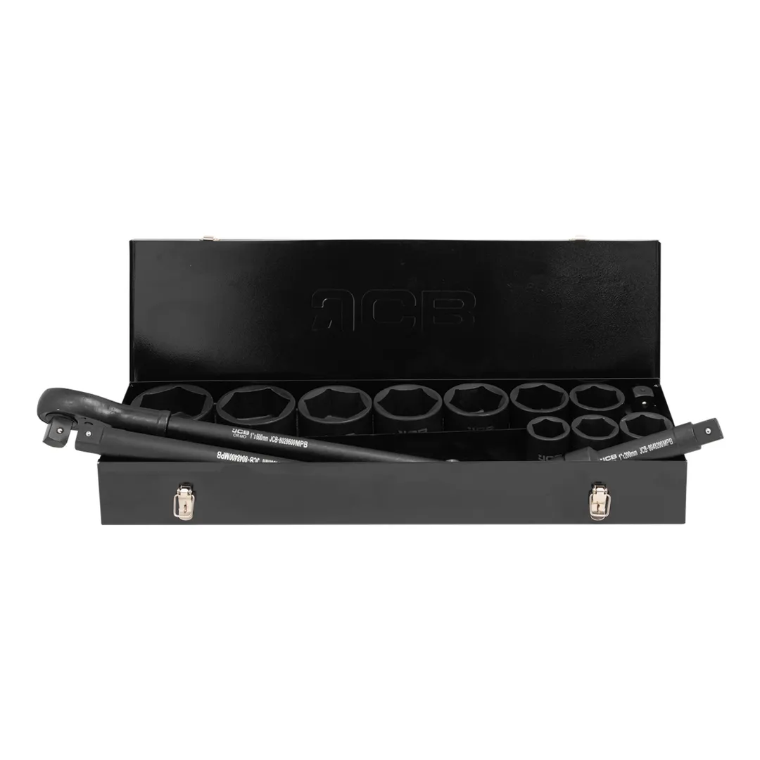 Набор ударных инструментов 36-80 мм 1'' 6-гр 15 пр JCB JCB-8141-5MPB