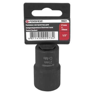 Головка-экстрактор для поврежденных болтов 1/2'' Forsage F-906…