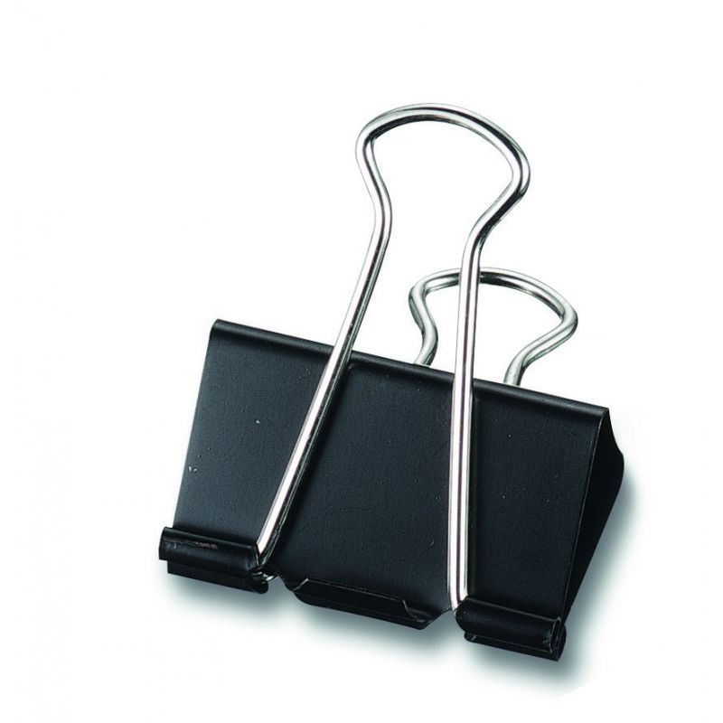 Зажим для бумаги Maped, 32 мм, черный