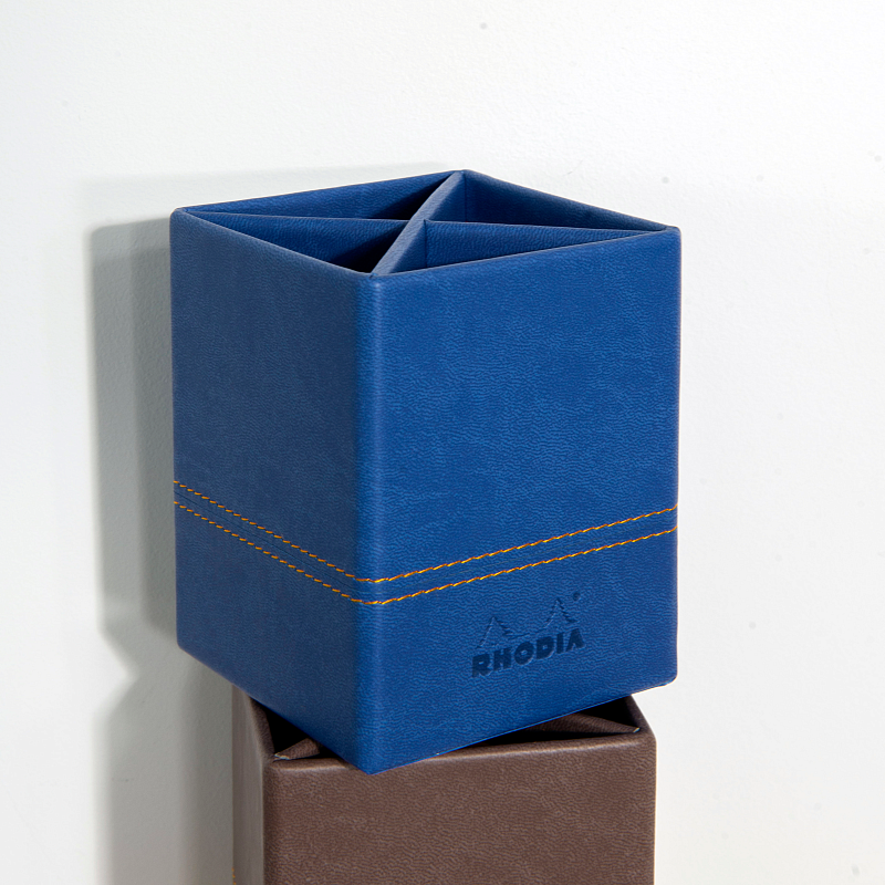 Карандашница "Rhodiarama", 80x80x110 мм, шоколадный