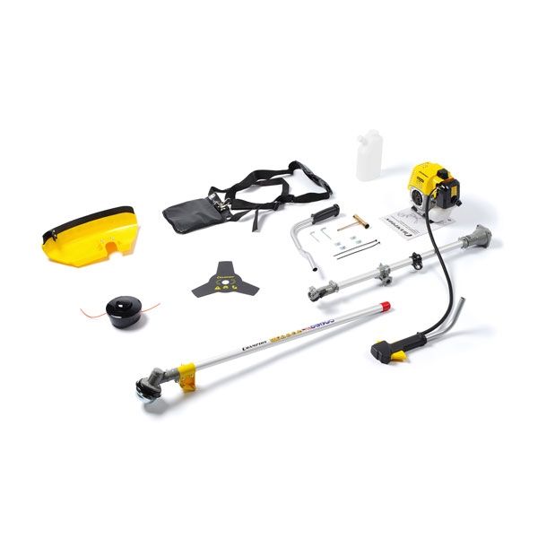 Триммер бензиновый, разъемн.прям. 0,75 кВт, 25,4см³, HT21+3/255/25,4 U-ручка легк.старт CHAMPION T260-2