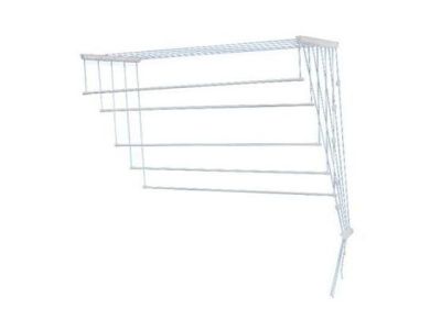 Сушилка для белья потолочная стальная 2,0 м, 5 стержней, белая, PERFECTO LINEA 36-002201