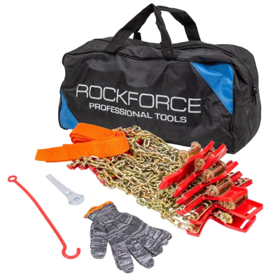 Комплект цепей противоскольжения для автомобилей 10 пр RockForce RF-SNS1006