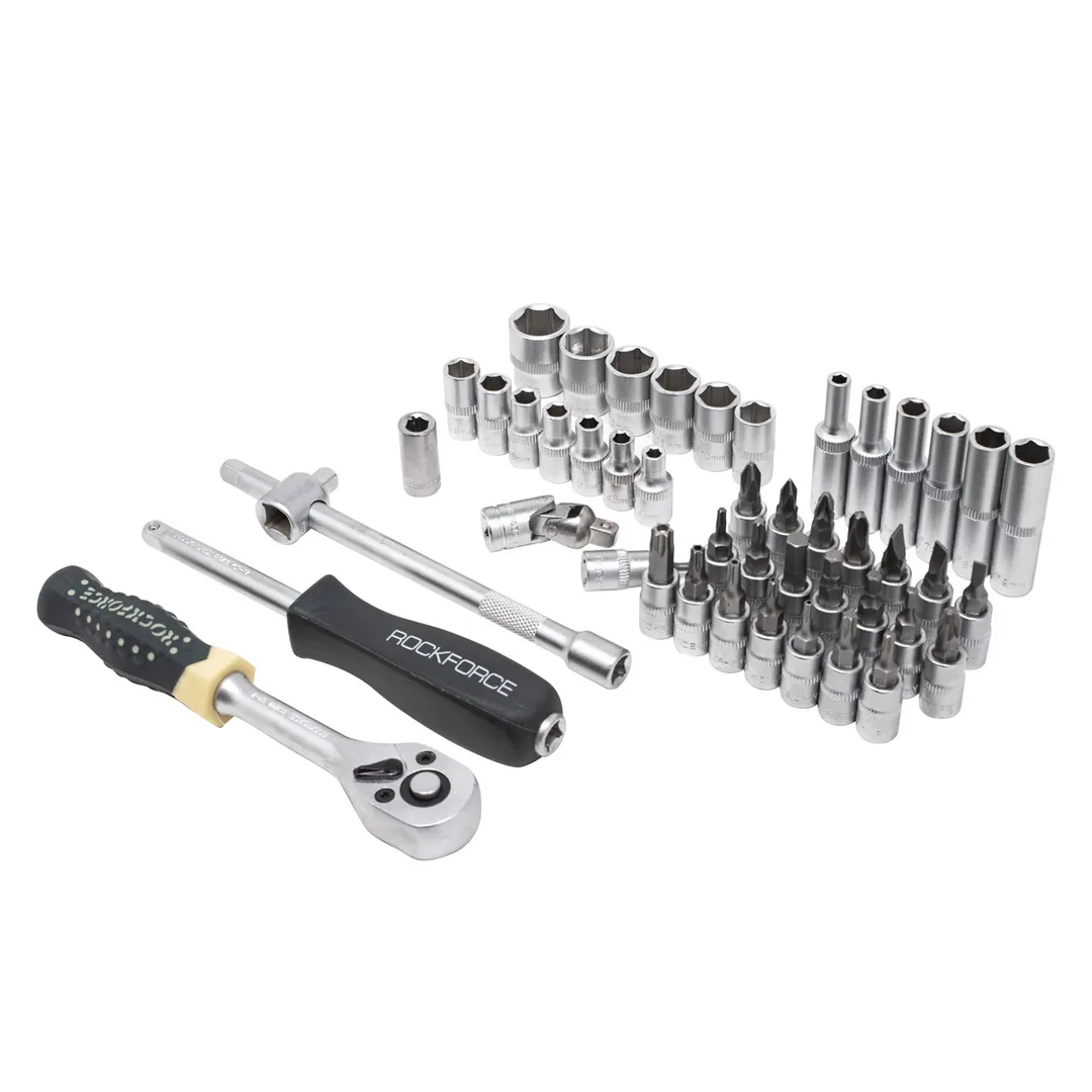 Набор инструментов 122 пр. 1/4''&1/2'', 6-гр RockForce RF-38901