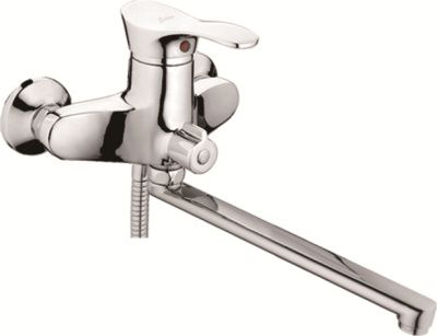 Смеситель для ванны, латунь, хром Ledeme L2201