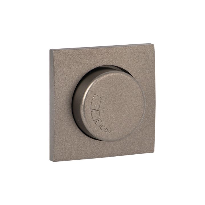 Валенсия лицевая панель светорегулятора 600W 220В графит EKF PROxima ESD06-L-101-60