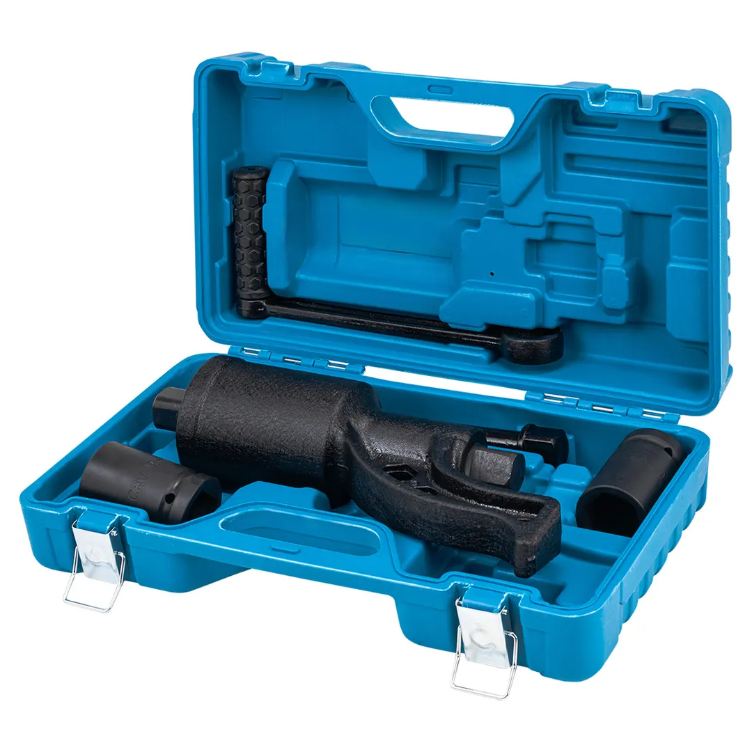 Гайковерт ручной с редуктором 1:68, 5800 Н/м, 1", головки 32, 33 мм, L310 мм Forsage F-3411384