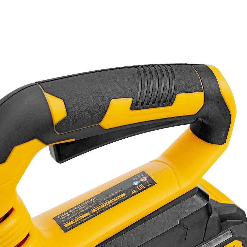 Кусторез аккумуляторный HTD-510, нож 510 мм, Li-Ion, 20 В Denzel 59409