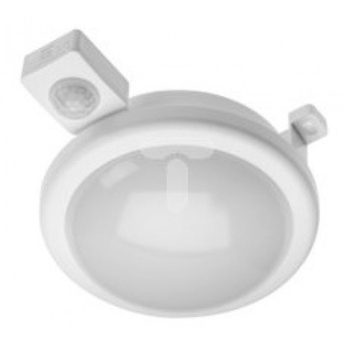 Светильник светодиодный DELTA, накладной, круглый с датчиком движения, 6W, 4000K, IP54, 400lm, 120град, 220-240V AC, 50/60 Hz GTV LD-DELOR6WC-NB