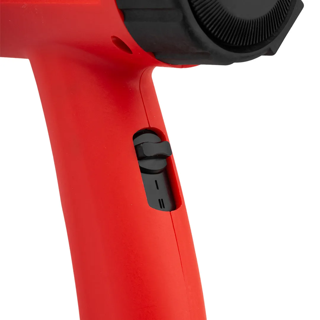 Фен промышленный электрический с насадками 2000Вт ForceKraft FK-HG65-2000LCD