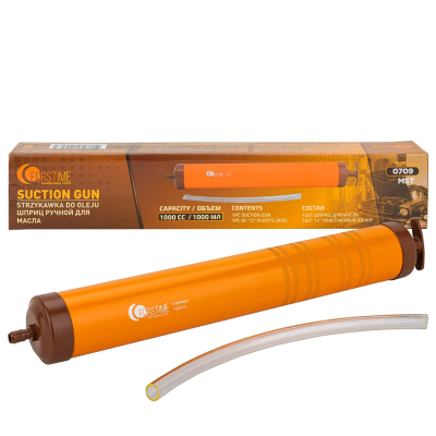 Шприц ручной для масла 1000 мл FORSTIME FT-0709 MST