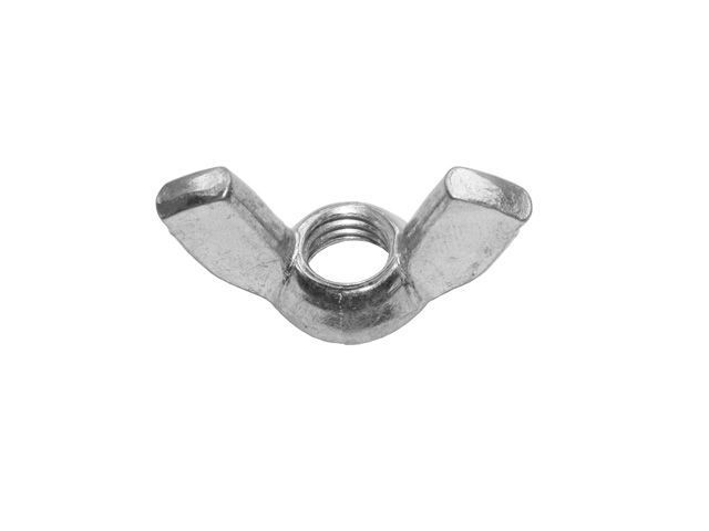 Гайка М14 барашковая, цинк, DIN 315, 2 шт в зип-локе Starfix SMZ1-15692-2