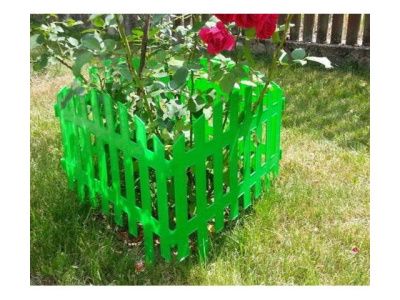 Забор декоративный RENESSANS №2, 3,1х0,35 м, зеленый, GARDENPLAST 50111