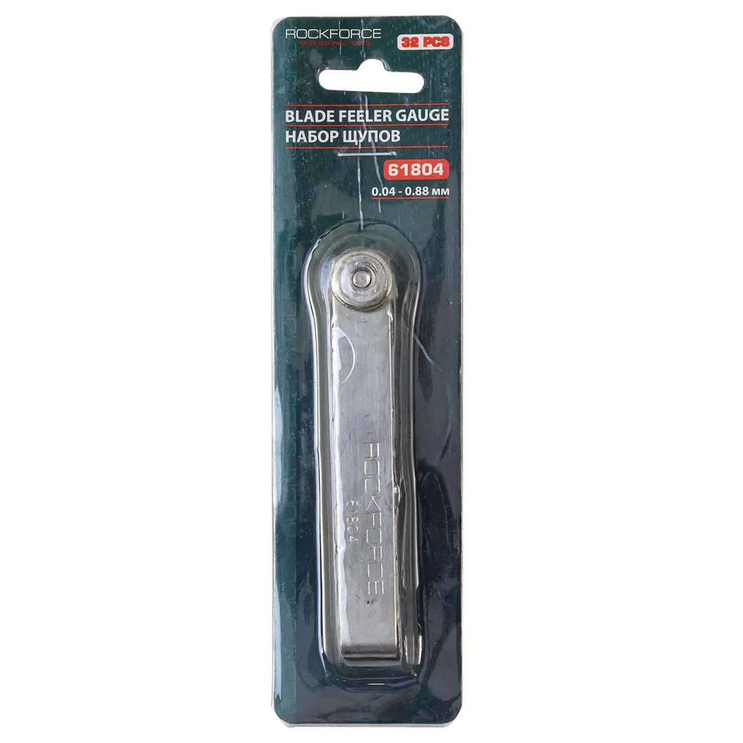 Набор щупов 32 пр., 0.04-0.88 мм RockForce RF-61804