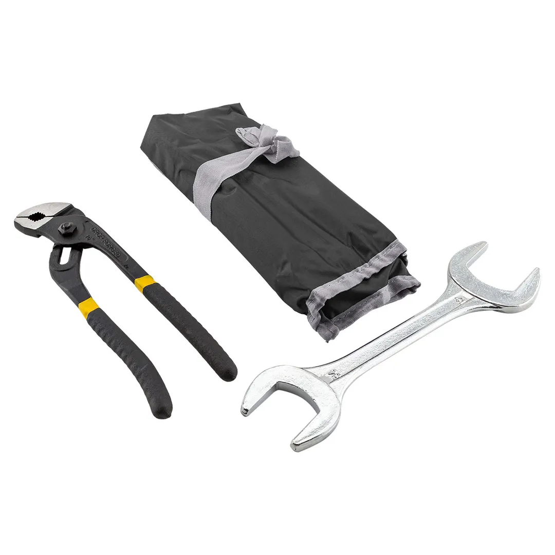 Набор комбинированных 10-22 мм и рожковых ключей 6х7, 8х9, 24х27, 30х32, 36х41 мм, пассатижи, 14 пр SIGMATOOL Sigmatool-5198P+2