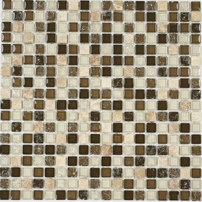 Мозаика Naturelle Heat, 15х15х8 мм, MOSAICSTORY 35053