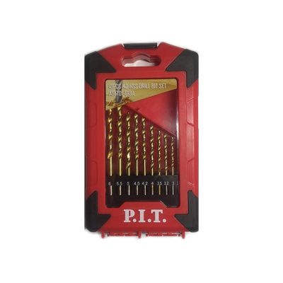 Набор сверл по металлу 3-6 мм 13 пр. PIT ASET01-013A