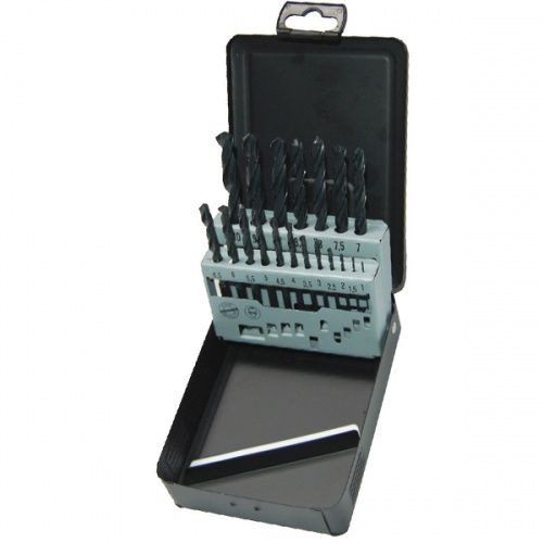 Набор сверл по металлу HSS-R 1-10 мм (19 шт) Milwaukee (4932352468)