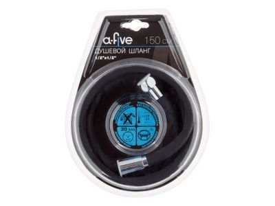 Душевой шланг 1/2''х1/2'' 150 см A5-006 черн. A-five