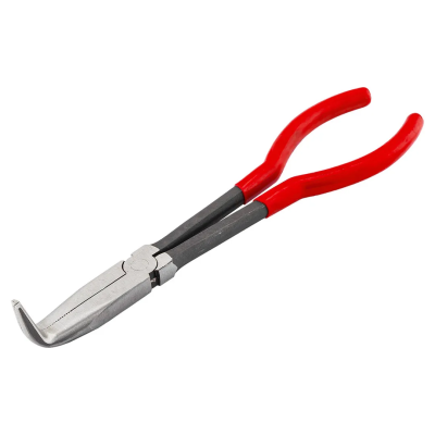 Длинногубцы изогнутые на 90° с удлиненными рукоятками 285 мм JBC JBC-5047P3