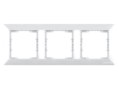Рамка 3-ая горизонтальная белая, DARIA, Mutlusan 21208001301