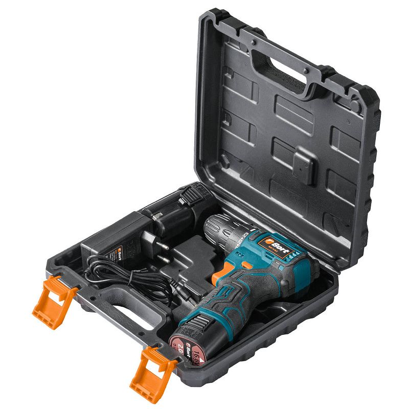 Дрель-шуруповерт аккумуляторная BAB-16-BLK BORT 93414868