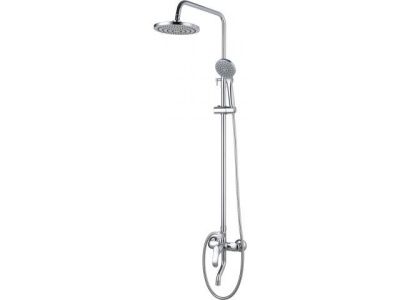 Душевая система Lt D35, серия Iris хром, на стену, короткий излив A-five A5-0237
