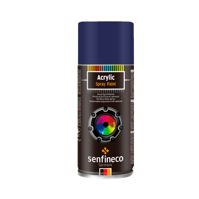 Краска-спрей акриловая синий 400 мл. Paint Acrylic Mr Fukuda Blue Senfineco 4382