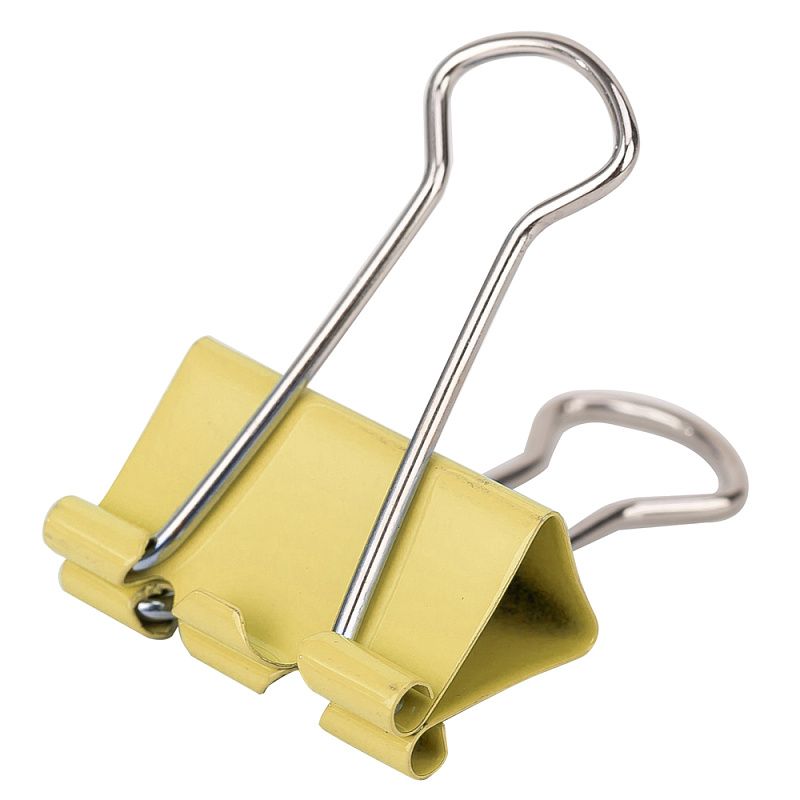 Зажим для бумаг "Deli", 32 мм, 24 штук, ассорти