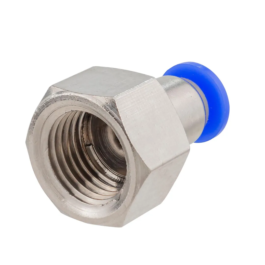 Фитинг для пластиковых трубок 4 мм-внутренняя резьба 1/4'' RockForce RF-SPCF04-02