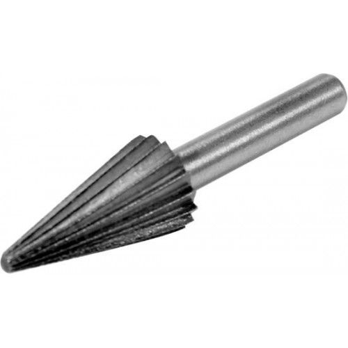 Шарошка металлическая коническая заостренная для обработки металла 13 мм Yato YT-61718