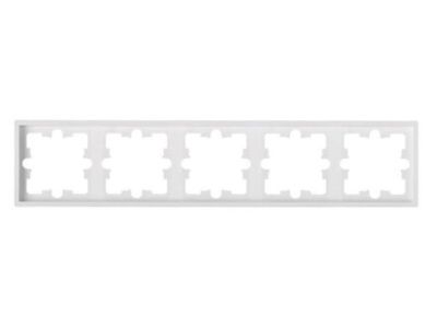 Рамка 5-местная белая, Carre, Bylectrica ЮЛИГ.735212.595