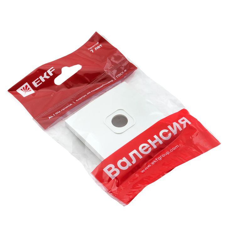 Валенсия лицевая панель розетки TV 1-местная 75Ом 5-862МГц жемчуг EKF PROxima ESA00-L-027-50