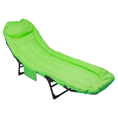 Шезлонг складной, светло-зеленый ISMA ISMA-FG-HY-8000LG