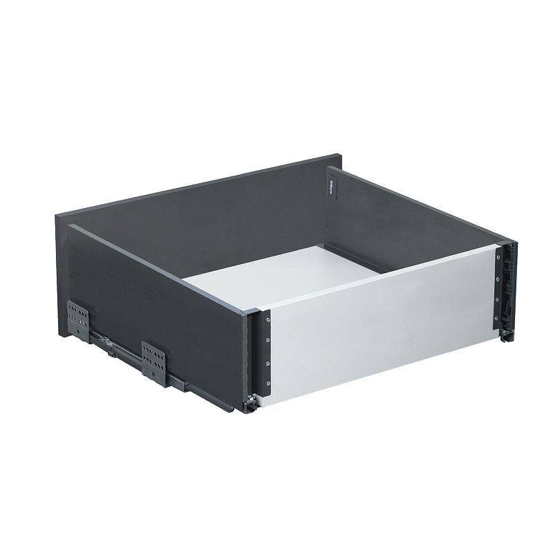 Система ящиков Evolution L-350 h167 графит PUSH TO OPEN ДСП16мм SLIMBOX EVOLUTION 117698
