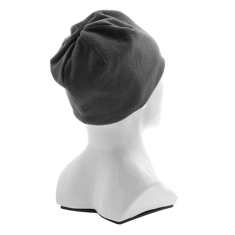 Шапка из флиса для взрослых, размер 56-57, серая Сибртех 68804