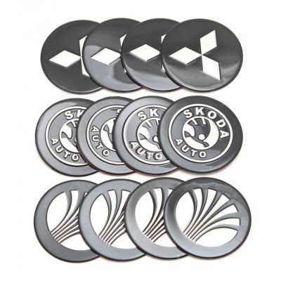 Наклейка на колпак 6см, DAEWOO, к-т 4шт, KING