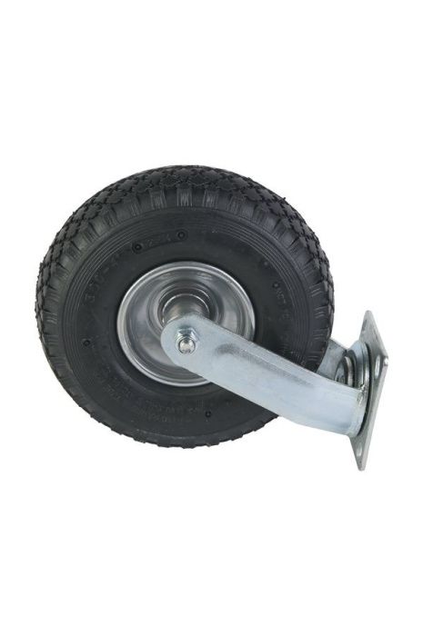 Колесо пневматическое резиновое 260 мм PRS 85 поворотное на кронштейне TOR 1046285