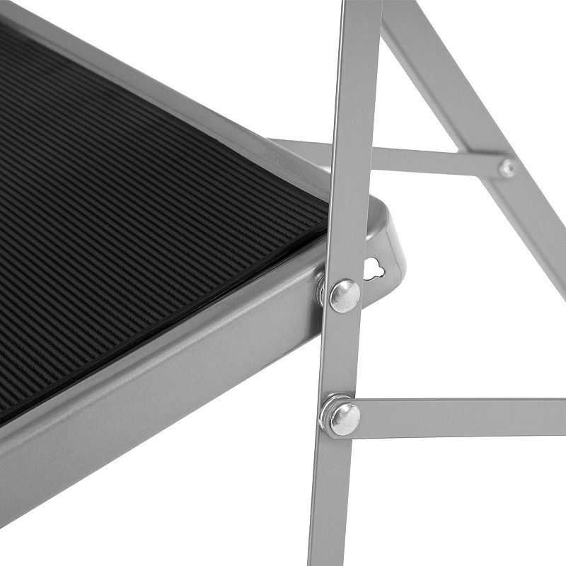 Стремянка стальная, 5 широких ступеней 20х30 см с полимерным покрытием Сибртех 97729