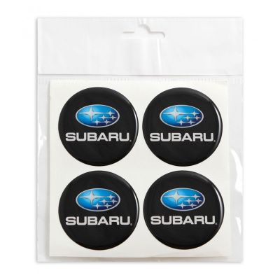 Наклейки на колпак СИЛИКОН 55мм Subaru 4 пр KOTA