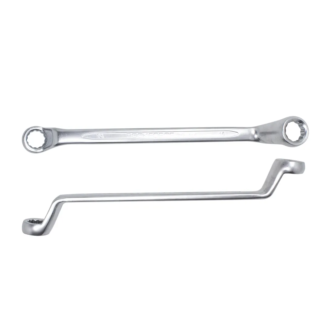 Ключ накидной отогнутый на 75 грд. 13х15 мм RockForce RF-7591315