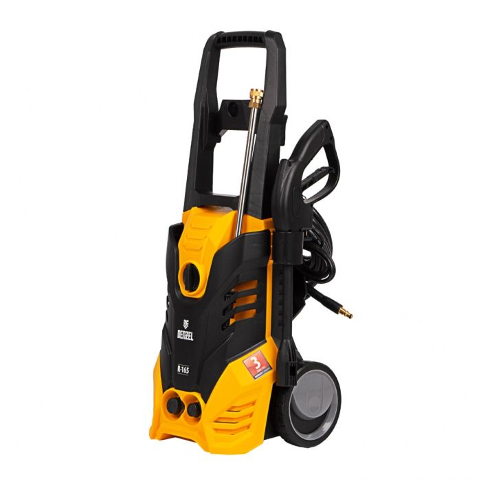 Моечная машина высокого давления R-165, 2200 Вт, 165 бар, 7 л/мин, колесная Denzel 58234