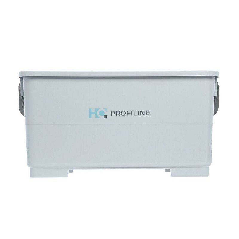 Ведро для мытья окон HQ Profiline, 22 л, серый