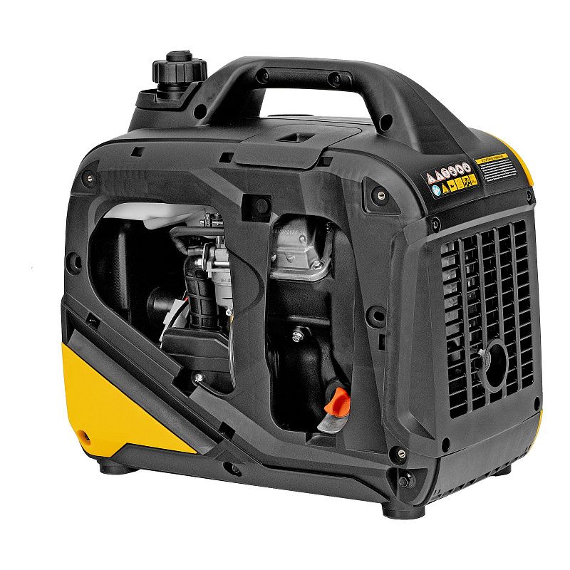 Генератор инверторный GS-2200iS, 2,2 кВт, 230 В, закрытый корпус, ручной старт DENZEL 94713