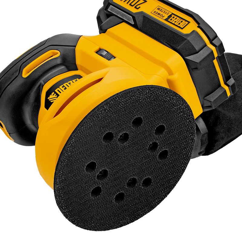 Машина шлифовальная эксцентриковая аккумуляторная CROSH-20-125, Li-Ion, 20 В Denzel 28901