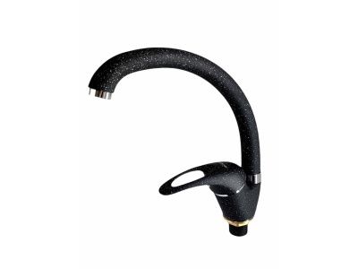 Смеситель для кухни, цинк, черный Ledeme L5902F