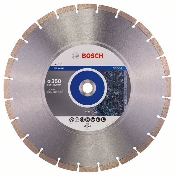 Алмазный круг Standard for Stone 125х22,23 мм BOSCH (2608602598)
