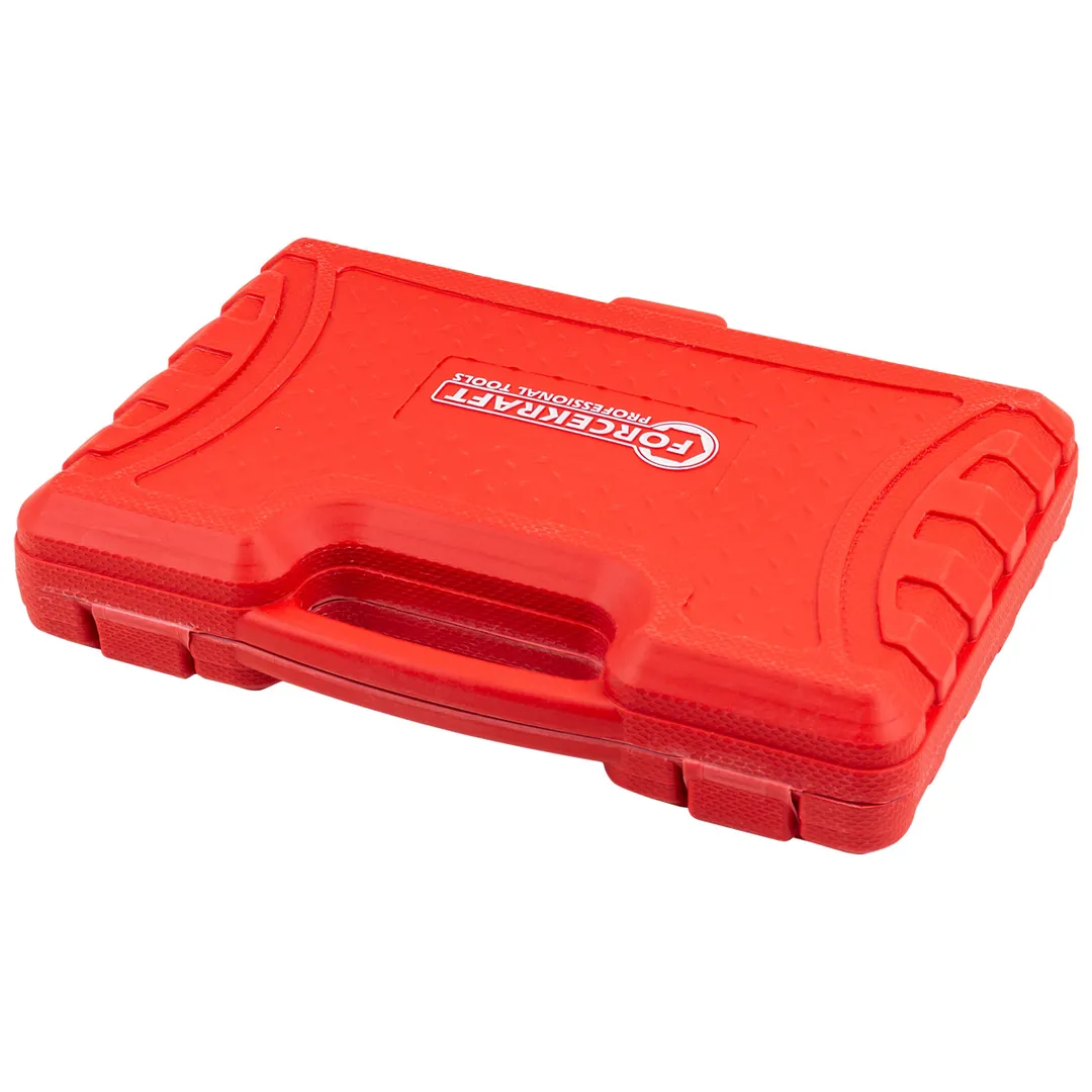 Набор удлинителей и адаптеров 18 пр 1/4''&3/8''&1/2'' ForceKraft FK-T4057-18