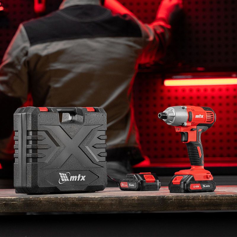 Винтоверт ударный аккумуляторный CIDS-20-280, Li-Ion, 20 В MTX 26580